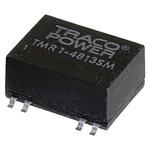 TRACOPOWER TMR 1SM DC-DC Converter, ±12V dc/ ±42mA Output, 18 → 36 V dc Input, 1W, Surface Mount, +85°C Max Temp