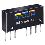 Recom RSO DC-DC Converter, ±12V dc/ ±42mA Output, 9 → 36 V dc Input, 1W, Through Hole, +85°C Max Temp -40°C Min