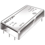 Recom RP30-F DC-DC Converter, 5V dc/ 6A Output, 9 → 36 V dc Input, 30W, Through Hole, +50°C Max Temp -40°C Min