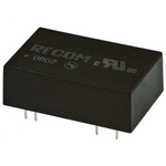 Recom REC5 DC-DC Converter, 15V dc/ 340mA Output, 9 → 36 V dc Input, 5W, Through Hole, +75°C Max Temp -40°C Min