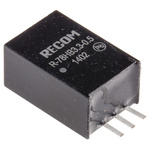 Recom Switching Regulator, Through Hole, 3.3V dc Output Voltage, 9 → 72V dc Input Voltage, 500mA Output Current,