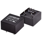 Artesyn Embedded Technologies AYA DC-DC Converter, ±15V dc/ ±100mA Output, 9 → 18 V dc Input, 3W, Through Hole,