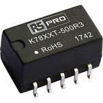 RS PRO Switching Regulator, Surface Mount, 12V dc Output Voltage, 15 → 36V dc Input Voltage, 500mA Output