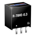 Recom Switching Regulator, PCB Mount, 5V dc Output Voltage, 6.5 → 72V dc Input Voltage, 300mA Output Current, 1