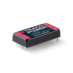 TRACOPOWER TEN 60WIN DC-DC Converter, ±15V dc/ 2A Output, 18 → 75 V dc Input, 60W, Through Hole, +85°C Max Temp
