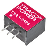 TRACOPOWER Switching Regulator, Through Hole, 2.5V dc Output Voltage, 4.6 → 36V dc Input Voltage, 1A Output