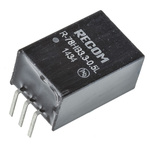 Recom Switching Regulator, Through Hole, 3.3V dc Output Voltage, 9 → 72V dc Input Voltage, 500mA Output Current,