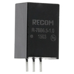 Recom Switching Regulator, Through Hole, 6.5V dc Output Voltage, 32V dc Input Voltage, 1A Output Current, 1 Outputs