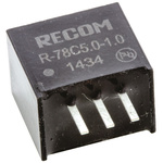 Recom Switching Regulator, Through Hole, 5V dc Output Voltage, 8 → 42V dc Input Voltage, 1A Output Current, 1
