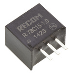 Recom Switching Regulator, Through Hole, 15V dc Output Voltage, 18 → 42V dc Input Voltage, 1A Output Current, 1