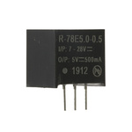 Recom Switching Regulator, Through Hole, 5V dc Output Voltage, 7 → 28V dc Input Voltage, 500mA Output Current, 1