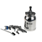 RS PRO 1/4in Air Inlet (BSP) Spray Gun, With 2 mm Tip