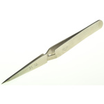 Cooper Tools 123, Stainless Steel, Fine; Straight, Tweezers