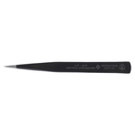 Bernstein Tools for electronics 130, Stainless Steel, Rounded; Tapering; Pointed, ESD Tweezers