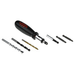 RS PRO 99-Piece Twist Drill Bit Set for Multi-Material, 10mm Max, 1.5mm Min, Steel Bits