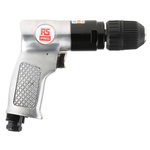 RS PRO Air Drill 10mm Reversible, 1/4in Air Inlet (BSP) , 1800 1/min