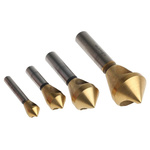 RS PRO HSS Countersink Drill Bit Set, 2mm Head, 90°, 4 Piece(s)
