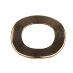 Plain Copper Crinkle Locking & Anti-Vibration Washer, M5