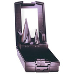 RS PRO 2-Piece Step Drill Bit Set for Metal, 31mm Max, 5mm Min, HSS Bits