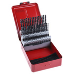 Dormer 60-Piece Twist Drill Bit Set for Metal, 60mm Max, 1 Min, HSS Bits