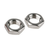 RS PRO Stainless Steel Half Hex Nut, Plain, M16