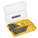 DeWALT 21-Piece Twist Drill Bit Set for Multi-Material, 12mm Max, 1mm Min, HSS-G Bits