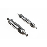RS PRO 5-Piece Twist Drill Bit Set for Multi-Material, 2 1/2in Max, 1 1/2in Min, HSS Bits