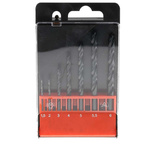 RS PRO 7-Piece Twist Drill Bit Set for Metal, 6mm Max, 1.5mm Min, HSS Bits