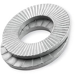 Zinc Carbon Steel Wedge Lock Locking & Anti-Vibration Washer, M6