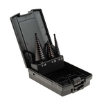 EXACT 3-Piece Step Drill Bit Set for Metal, 30mm Max, 4mm Min, HSS Bits