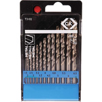 CK 13-Piece Twist Drill Bit Set for Multi-Material, 6.5mm Max, 1.5mm Min, HSS Bits