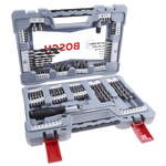Bosch 105-Piece Twist Drill Bit Set for Masonry, 20mm Max, 2mm Min, HSS-G Bits