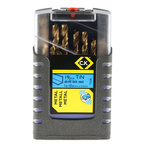 CK 19-Piece Twist Drill Bit Set for Metal, 10mm Max, 1mm Min, HSS Bits