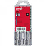 Milwaukee 5-Piece SDS Drill Bit Set for Masonry, 8mm Max, 5.5mm Min