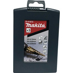 Makita 3-Piece Step Drill Bit Set for Metal, 32mm Max, 4mm Min