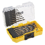 DeWALT 23-Piece Twist Drill Bit Set for Multi-Material, 12mm Max, 1mm Min, HSS-G Bits
