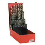 Facom 19-Piece Twist Drill Bit Set, 10mm Max, 1mm Min