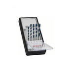 Bosch 5-Piece Masonry Drill Bit Set for Multi-Material, 8mm Max, 4mm Min, Tungsten Carbide Tipped Bits