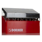 Dormer 55-Piece Jobber Drill Set for Multi-Material, 13mm Max, 1mm Min, High Speed Steel Bits