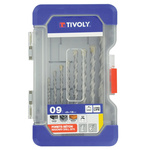 Tivoly 9-Piece, 12mm Max, 3mm Min