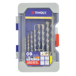 Tivoly 9-Piece, 12mm Max, 3mm Min