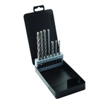 CK 7-Piece Twist Drill Bit Set Set for Masonry, 12mm Max, 5mm Min