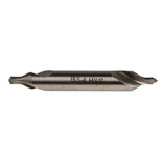 RS PRO HSS double ended centre drill, 3.2mm Diameter, 57 mm Overall