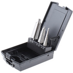 EXACT 3-Piece Step Drill Bit Set for Metal, 30mm Max, 4mm Min, HSS Bits