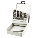 Bosch 25-Piece Twist Drill Bit Set for Metal, 13mm Max, 1mm Min, HSS-G Bits