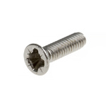 RS PRO, M2 Countersunk Head, 8mm Stainless Steel Pozidriv A2 304