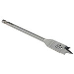 RS PRO Chrome Vanadium Steel Flat Wood Drill Bit, 16mm Diameter, 152.4 mm Overall