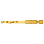 DeWALT DT50 Series Titanium Twist Drill Bit, 3mm Diameter, 65 mm Overall