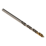 Dormer A002 Series HSS-TiN Twist Drill Bit, 3.7mm Diameter, 70 mm Overall