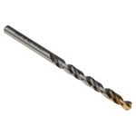 Dormer A002 Series HSS-TiN Twist Drill Bit, 4.9mm Diameter, 86 mm Overall